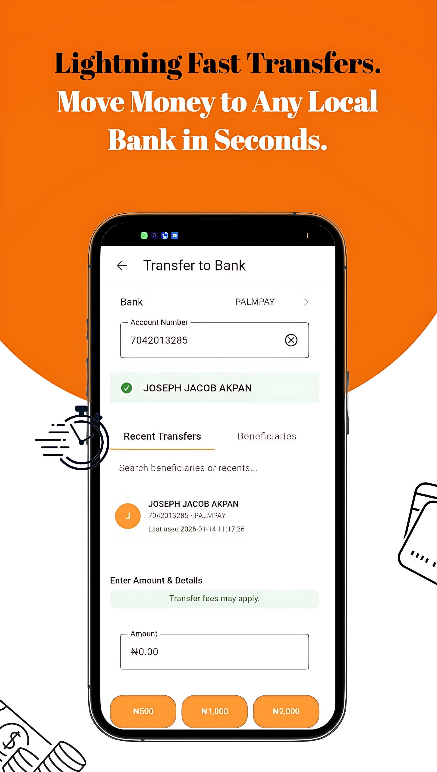 Instant Transfers